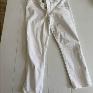 Aerie Women's Crisp White Ankle Jeans